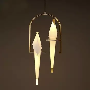 Подвесной светодиодный светильник птички Origami Bird Pendant Duo ImperiumLoft 40,1044 (75098-22)