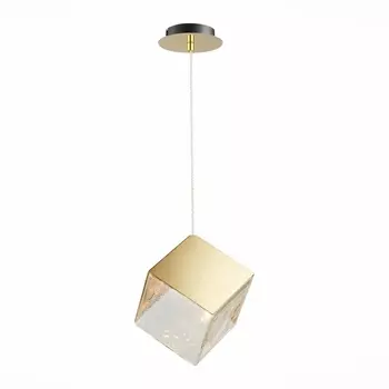 Подвесной светильник светодиодный ST Luce Riello SL1182.203.01 форма куба