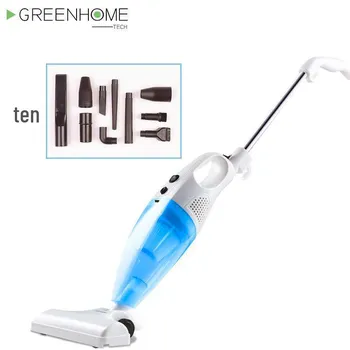 Ручной пылесос Greenhome Push Rod двойного назначения высокой мощности красный