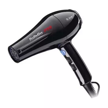 BaByliss Pro SL Ionic - Фен черный 1800 Вт ионизация 1 насадка
