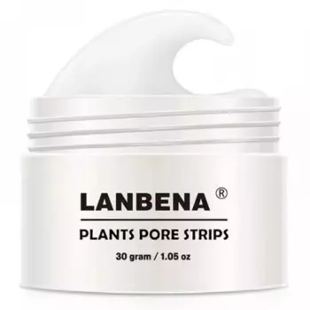 Белая маска от черных точек Plants Pore Strips, 30 г