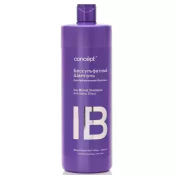 Бессульфатный шампунь для нейтрализации желтизны Ice Blond Shampoo, 1000 мл