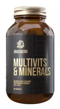 Биологически активная добавка к пище Multivit &amp; Minerals, 90 капсул