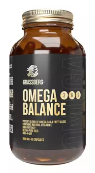 Биологически активная добавка к пище Omega 3 6 9 Balance 1000 мг, 90 капсул