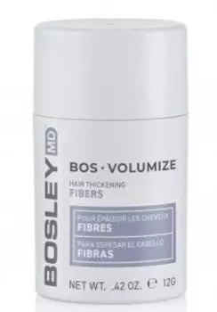 Bosley Volumize Hair Thickening Fibers (Dark Brown) - Волокна кератиновые (темно-коричневые) 12 г