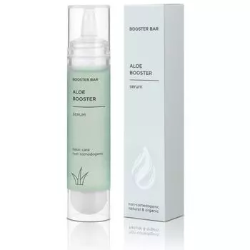 Бустер-сыворотка с органическим алоэ и пантенолом Aloe Booster, 35 мл
