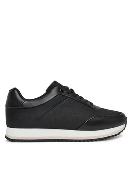 Кроссовки Runner Lace Up - Jacq HW0HW02413 Calvin Klein, черный