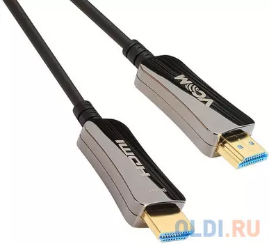 Активный оптический кабель HDMI 19M/M,ver. 2.0, 4K@60 Hz 80m VCOM D3742A-80M