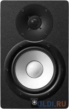 Акустическая система Yamaha [HS7] студийного мониторинга ближней зоны активная 2-полосная, Частотный диапазон 55Гц - 24кГц, 95-ваттный усилитель мощности с раздельным усилением: 60 Ватт НЧ, 35 Ватт ВЧ, XLR + TRS, цвет черный