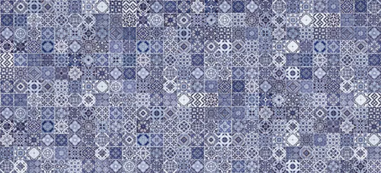 Настенная плитка Cersanit Hammam Голубой Рельеф 12156 20x44