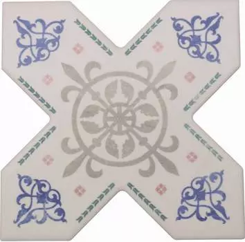Настенная плитка Cevica Becolors Cross Dec. Arabesque 13,25x13,25