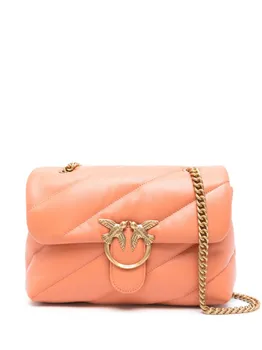 PINKO сумка на плечо Love Puff, оранжевый