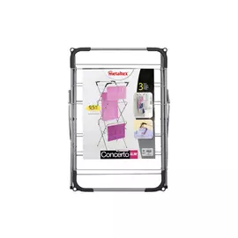 сушилка для белья METALTEX Concertо Slim 9,5м 48х47х129см напольная краш.сталь, пластик
