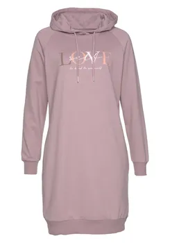 Мини платье LASCANA Dress, пастельный розовый