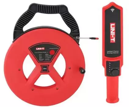 Детектор UNI-T UT661D засоров в трубах, 10 ~ 99999 об/мин, USB
