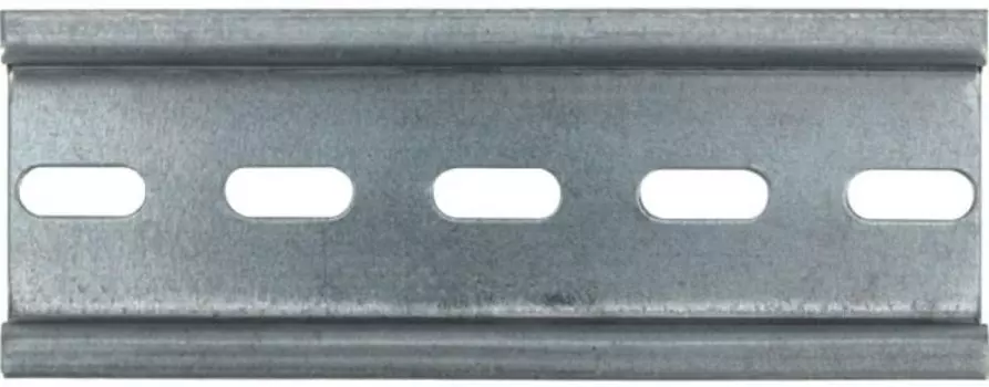 DIN-рейка Rexant 12-8020 20см перфорированная оцинкованная