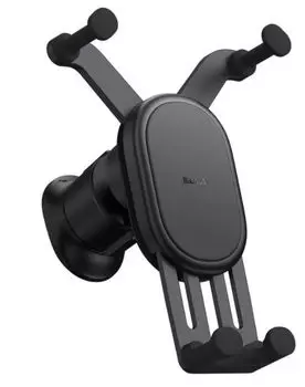 Держатель Baseus SUWX030001 автомобильный с беспроводной зарядкой Stable Gravitational Wireless Charging Car Mount Pro 15W (крепление в воздуховод) Bl