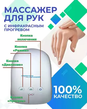 Массажер для кистей рук LymphaNorm HAND PREMIUM