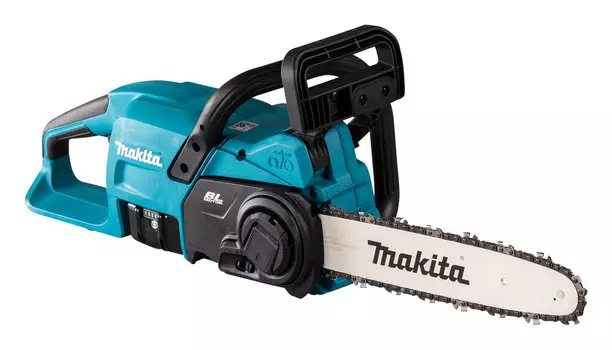 Пила цепная Makita DUC307RT, 610 Вт, бесщеточный, шина 30 см, шаг 3/8 дюйма, аккумуляторная, 18 В, 5 А·ч, Li-Ion, 4.2 кг, АКБ+З/У (DUC307RT)