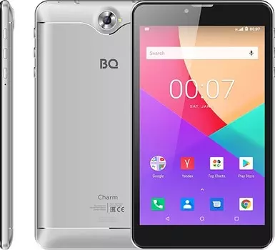 Планшет BQ BQ-7000G Charm 7" 1280x800 IPS, Spreadtrum SC7731E, 1Gb RAM, 8Gb, 3G, WiFi, BT, 2800mAh, Android 8.1, серебристый