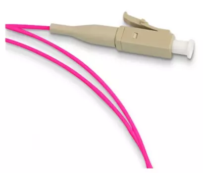 Пигтейл Hyperline, LC/PC, многомодовый, 50/125, OM4, одинарный, 1.5м, пурпурный (FPT-B9-504-LC/PR-1.5M-LSZH-MG)