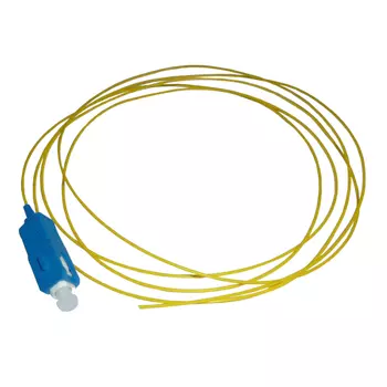 Пигтейл, SC/UPC, одномодовый, 9/125, одинарный, 1.5м, желтый (12-OFS1F44-1.5M)