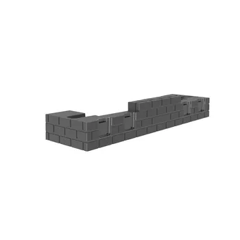 Зарядная док-станция с 8 слотами для карт для Switch / OLED, Brick Shape, совместимая с Joycon, зарядная подставка для Nintendo Switch, аксессуар Joy-con белый