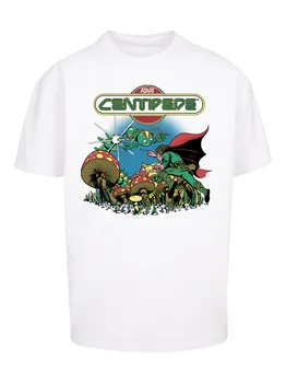 Футболка F4NT4STIC Oversize T-Shirt Centipede Atari Retro Gaming, белый