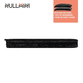 Nullmini Replacement Earpads for QCY H2 Headphones Cooling Gel Ear Pads Cushion Earmuffs Headband
