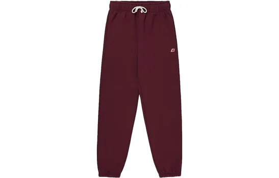 Мужские трикотажные спортивные штаны New Balance, цвет Burgundy