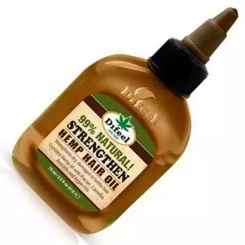 Difeel 99% Natural Strengthen Hemp Hair Oil 99% натуральное масло для волос с коноплей - укрепляющее