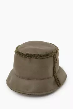 Панама с меховой отделкой