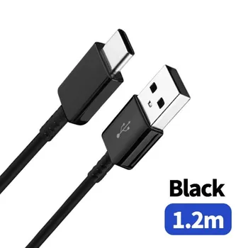HdoorLink Кабель для быстрой зарядки Samsung Type C, шнур для быстрой зарядки, кабель для передачи данных для Samsung Galaxy S10 S9 S8 Note9 Note8 A80 A70 A60 A50 A40 A30 1,2 м белый