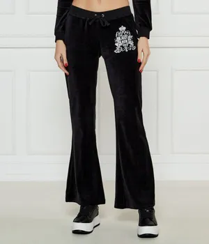 Штаны спортивные Juicy Couture Casia Straight Fit, черный