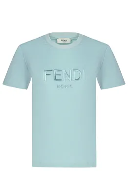 Футболка хлопковая FENDI