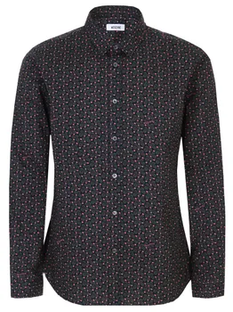 Рубашка Slim Fit хлопковая MOSCHINO