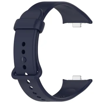 Силиконовый ремешок для браслета Xiaomi Mi Band 9 Pro/8 Pro, ремешок для умных часов Redmi Watch 4 чёрный
