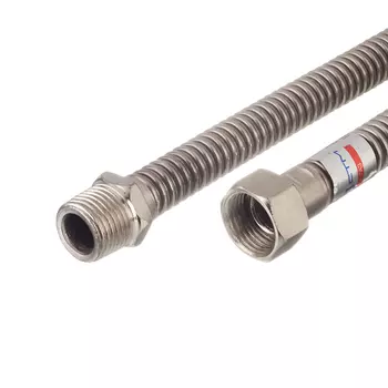 Подводка для газа сильфонная CTM 1/2 ВР(г) х 1/2 НР(ш) 80 см