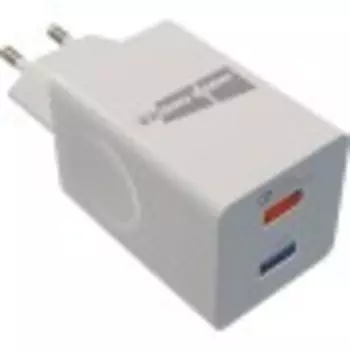 Сетевое зарядное устройство More choice NC55QCa White (4627151195049)