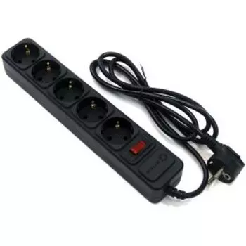 Сетевой фильтр 5bites SP5B-150 (5роз. 5м) черный