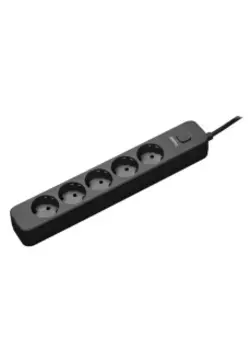 Сетевой фильтр Perfeo PF-C3968 (5роз 5м) черный