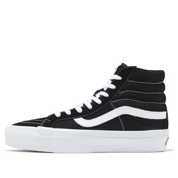 Кроссовки sk8-hi reissue 38 'black white' Vans, черный