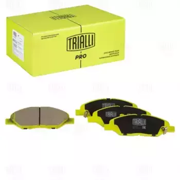 Тормозные колодки дисковые передняя ось TRIALLI PF 1423CR