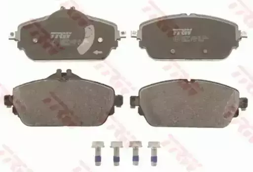 Тормозные колодки дисковые передняя ось TRW GDB2070