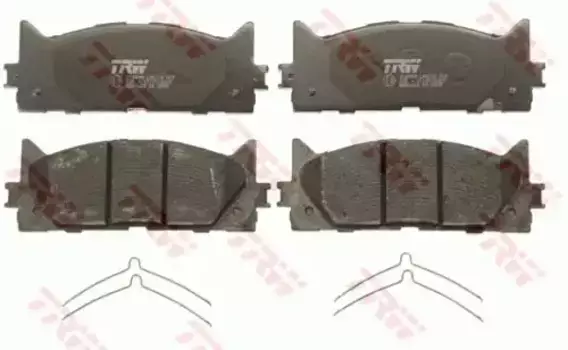 Тормозные колодки дисковые передняя ось TRW GDB3429