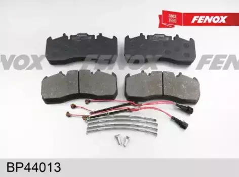 Тормозные колодки дисковые передняя ось задняя ось FENOX BP44013