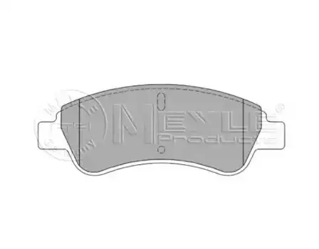 Тормозные колодки дисковые передняя ось MEYLE 025 235 9919