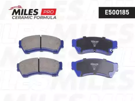 Тормозные колодки дисковые передняя ось MILES E500185
