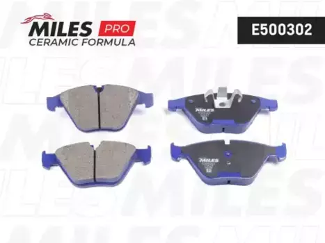 Тормозные колодки дисковые передняя ось MILES E500302