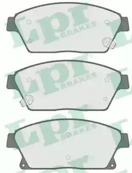 Тормозные колодки дисковые передняя ось LPR 05P1562
